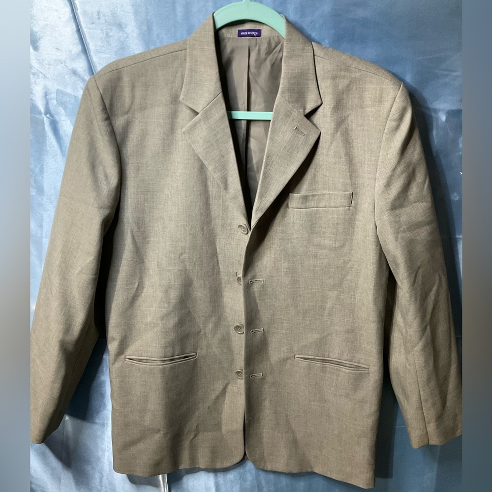 Tan Tuxedo with Classic Tailored Look